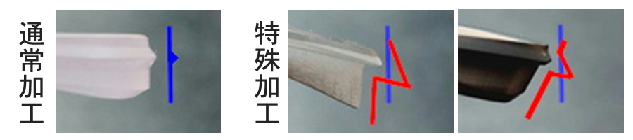 ステップ加工